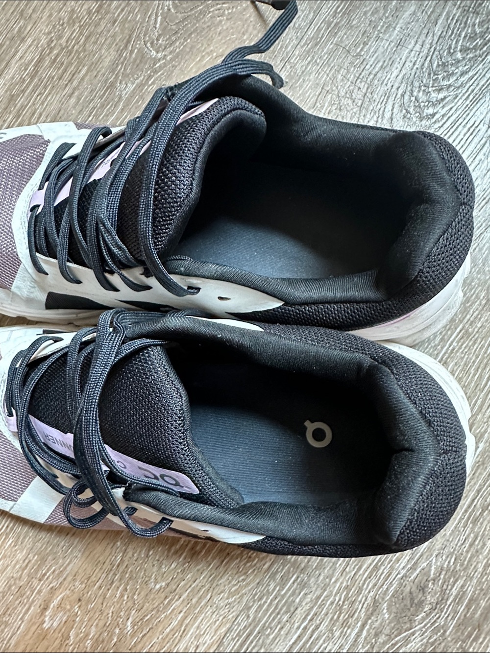 On Running Women’s Athletic Shoes — Black, Gray, Purple, Pink - Picture 6 of 13